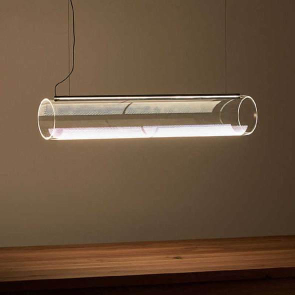 Modern tube glass chandelier for Dining Room Kitchen Island