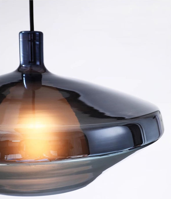 Vintage style Glass Chandelier Minimalist Light Fixture for Living Room Staircase
