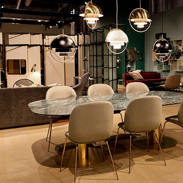 Minimalist Gold Global Chandelier for Living Dining Room Bedroom