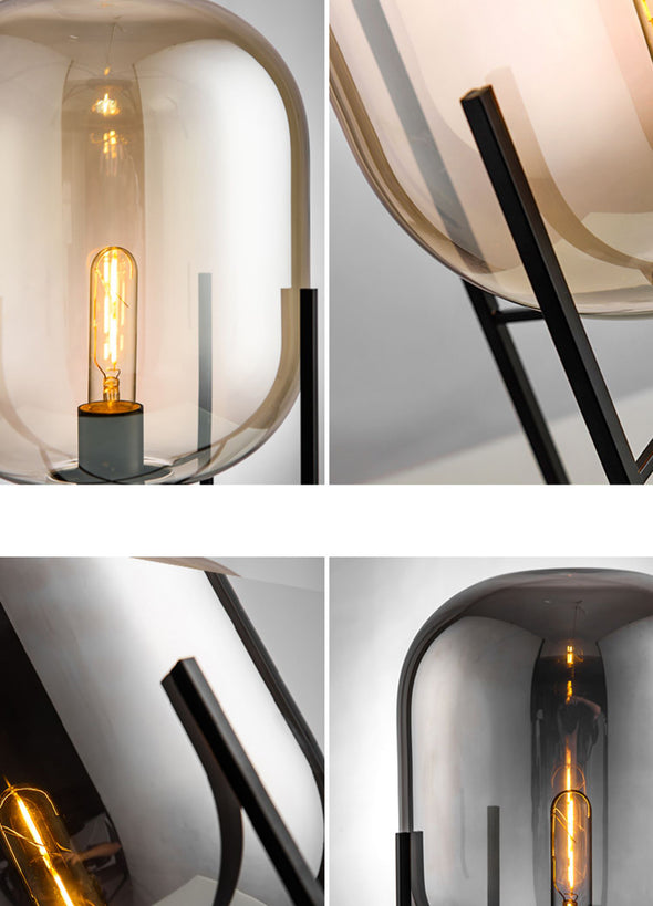 Industrial Style Reading Lamp for Bedroom Living Dining Room