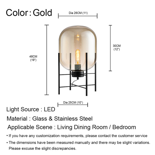 Industrial Style Reading Lamp for Bedroom Living Dining Room