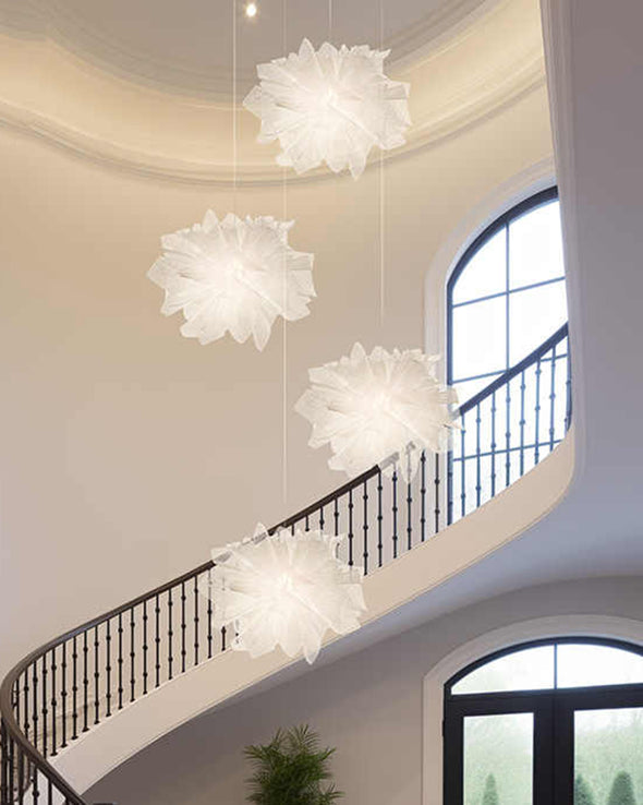 Modern Dandelion Chandelier Hotel Pendant Light for Living Dining Room