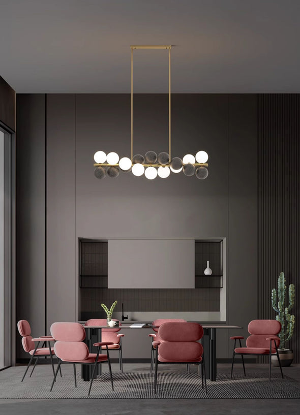 Modern Ball Chandelier Nordic Kitchen Island Light Fixture for Living Dining Room