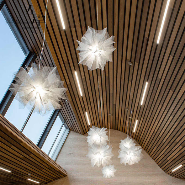 Modern Dandelion Chandelier Hotel Pendant Light for Living Dining Room