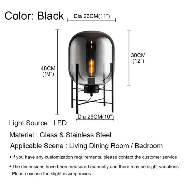 Industrial Style Reading Lamp for Bedroom Living Dining Room