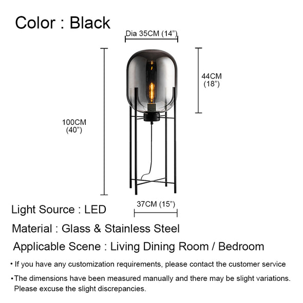 Industrial Style Reading Lamp for Bedroom Living Dining Room