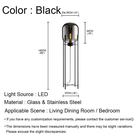 Industrial Style Reading Lamp for Bedroom Living Dining Room
