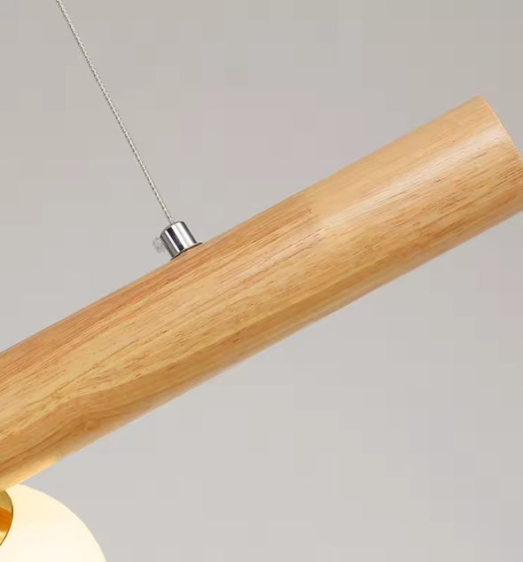 Glass Chandelier Modern Pearl Ball LED Hanging Pendant Lights for Staircase Home