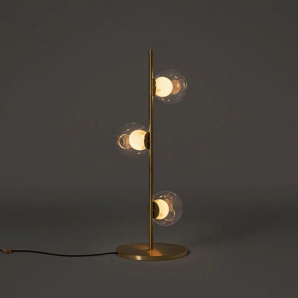 Minimalist Bubble Ball Floor Lamp Stainless Steel Light Fixture for Living Dining Room