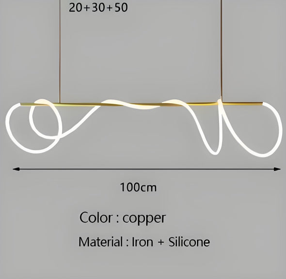 Crystal Metal Chandelier Modern LED Hanging Pendant Lights for Staircase Bedroom