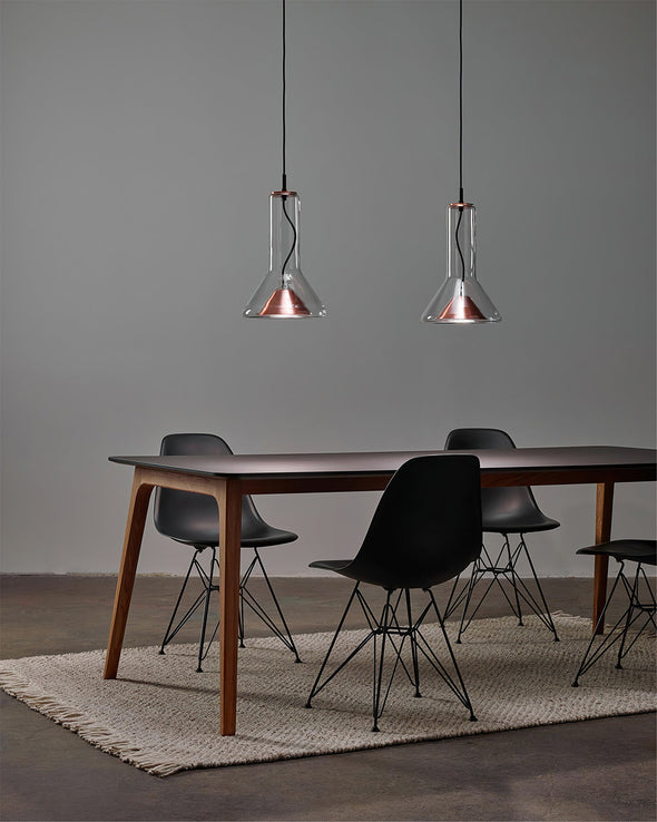 Nordic Trumpet Glass Chandelier for Dining Room Bedroom