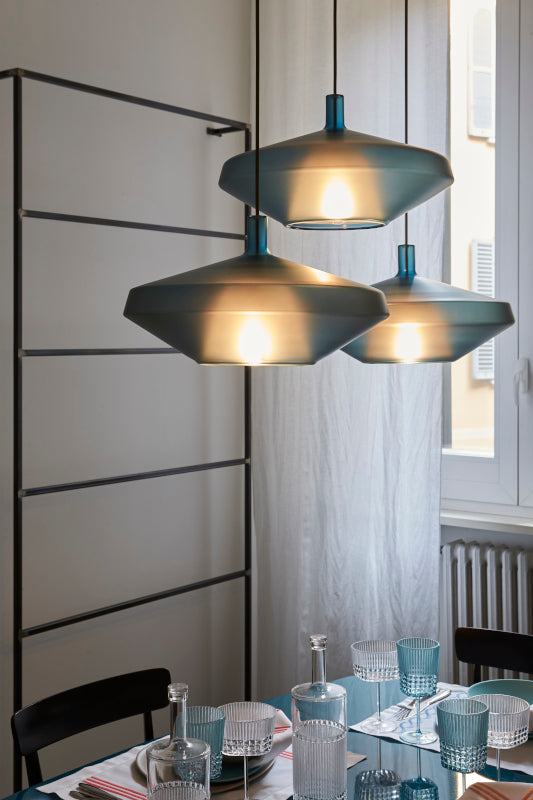 Vintage style Glass Chandelier Minimalist Light Fixture for Living Room Staircase