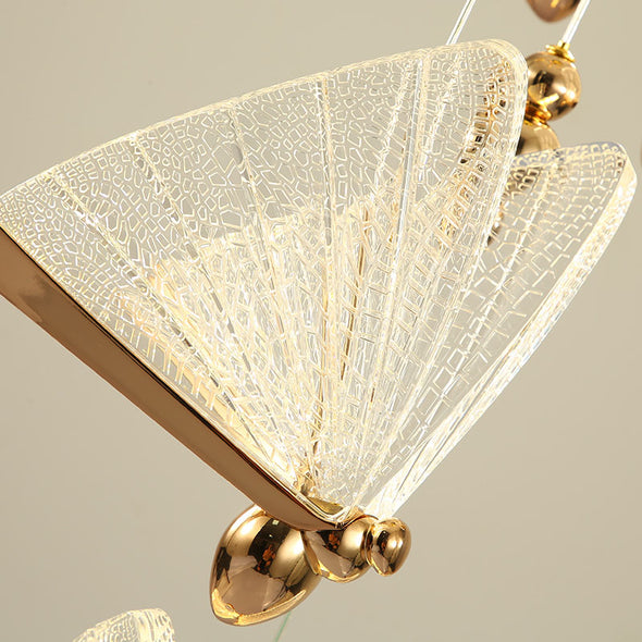 Modern Staircase LED Chandelier Home Decor For Kitchen Living Room Bar Lamp Ceiling Lights