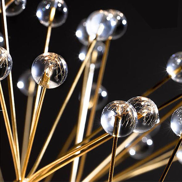 Modern Globular Chandelier Light Round Crystal Chandelier For Bedroom
